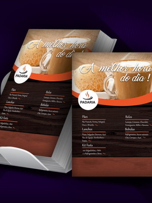 Flyer folheto folder promocional barato de qualidade