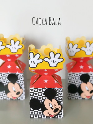 Caixa bala do mickey