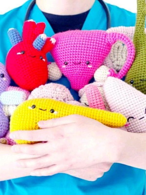 Receita órgãos humano amigurumi pdf