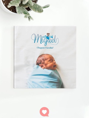 Álbum fotográfico capa dura 20x20cm 28 págs | 28 à 84 fotos