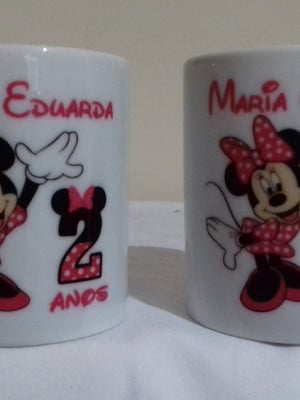 Kit com 30 canecas personalizadas