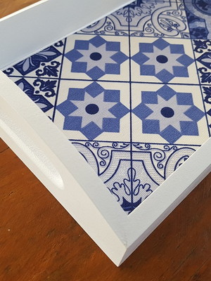 Bandeja mdf retangular pequena