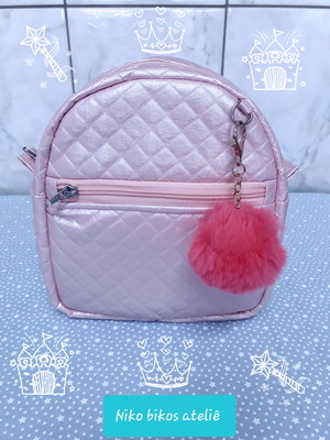 Mini mochila em pvc
