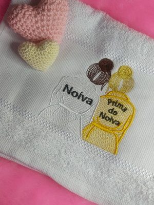 Toalha prima da noiva