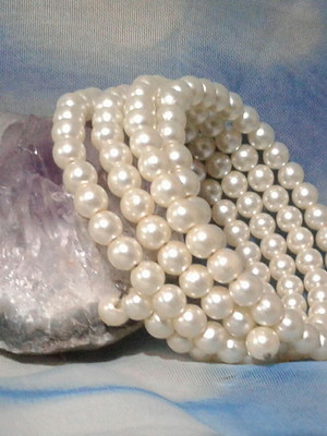 Bracelete volta de pérolas