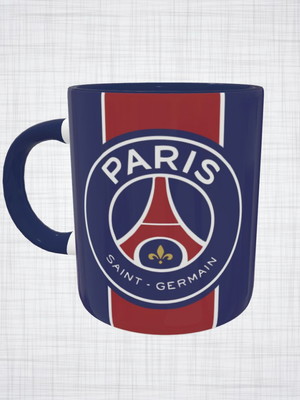 Caneca porcelana paris saint germain futebol
