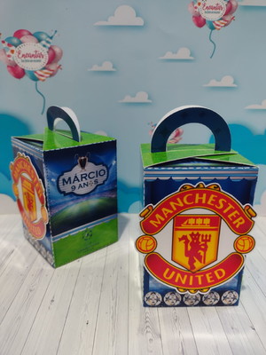 Retangular com alça 3d - champions league
