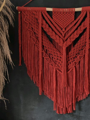 Painel macramê tauane