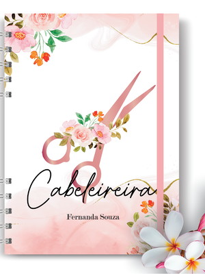 Caderno de agendamentos - cabelereira