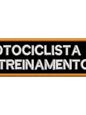 Patch bordado frases motociclista - motociclista em ...