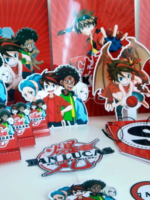 Kit só um bolinho bakugan