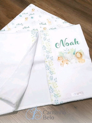 Toalha de banho - safari (personalizada)
