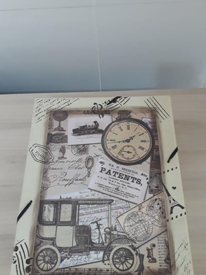 Pasta para documentos personalizada retangular de mdf