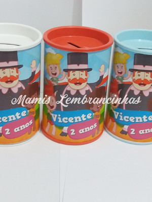 Cofrinhos personalizados mundo bita