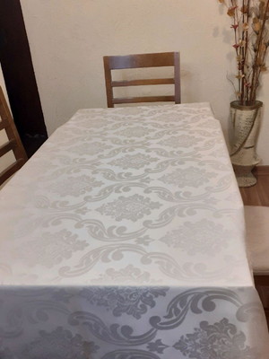 Toalha de mesa jacquard adamascado sob medida