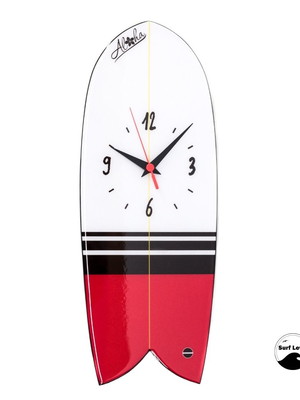 Relógio fish de parede vermelho novo