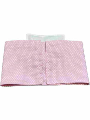 Almofada térmica aromática com ervas para bebês - rosa