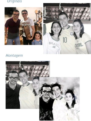 Montagem de fotos