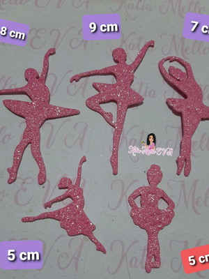 Bailarinas em eva 5 cm kit