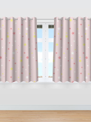 Cortina infantil estrelas mod 3 - 2,60x1,50