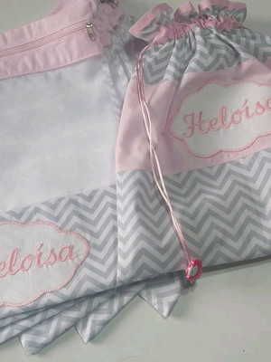 Kit com 7 sacos para maternidade