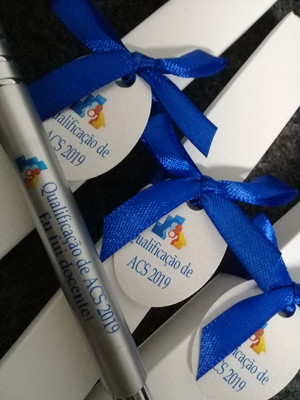 Caneta personalizada na caixinha um nome por caneta