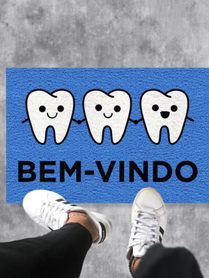 Capacho dentista, bem-vindo