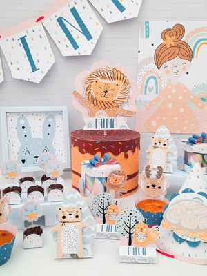 Kit so um bolinho scandinavo menina