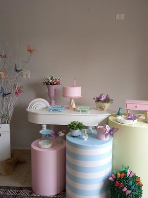 Kit decoração de festa jardim encantado