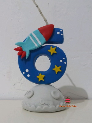 Vela temática astronauta