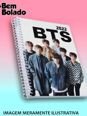 Agenda 2022 bts grupo kpop army personalizada