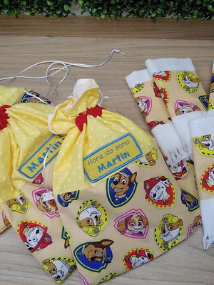 Kit escolar personalizo 8 peças