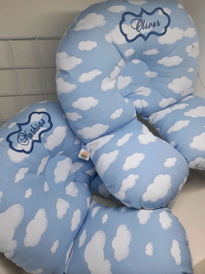 Almofada de pescoço infantil cadeirinha 0 á 5 anos