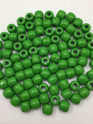 Terere liso verde bandeira 10mmx8mm 100 unidades