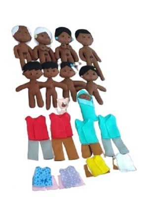 Família terapêutica pedagógica sexuada negra