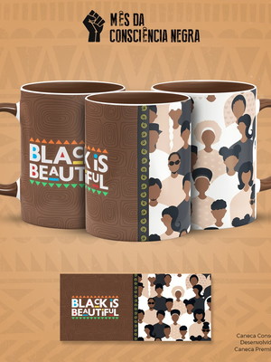 Caneca consciência negra