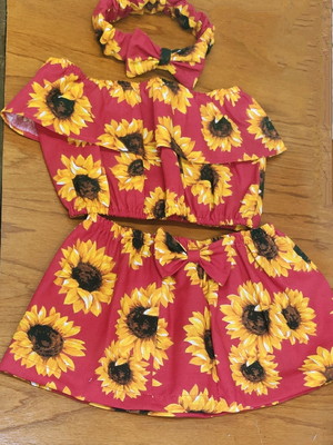 Conjunto girassol