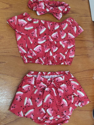 Conjunto de melancia