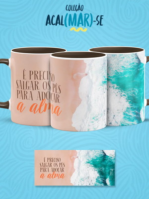 Caneca personalizada com frase