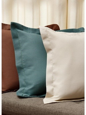 Capas para almofadas com abas 70x70 - kit 03 unidades
