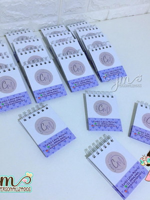 Bloquinho personalizado