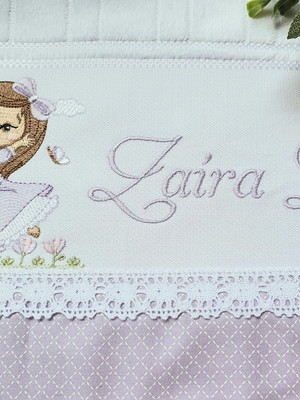 Toalha volta às aulas personalizada
