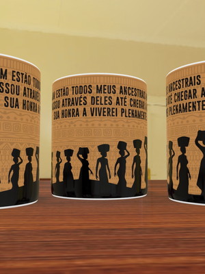 Caneca consciência negra