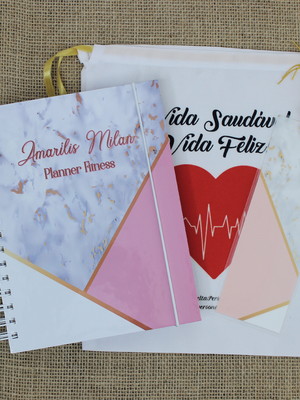 Planner fitness feminino
