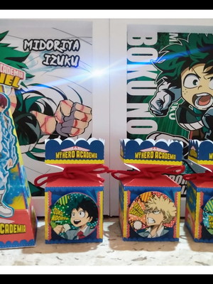 Kit festa em casa my hero academia