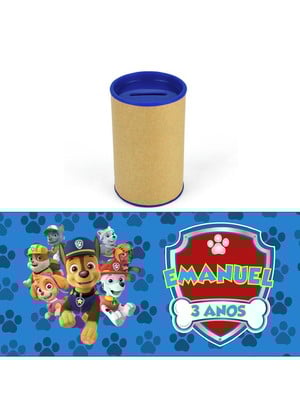 Adesivo para cofrinho