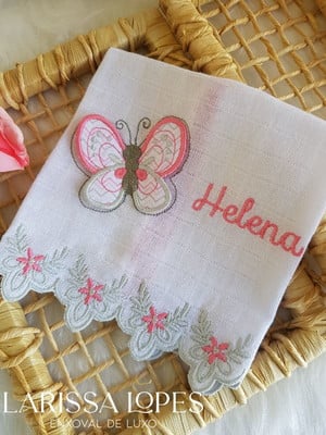 Fralda de ombro personalizada - modelo luxo