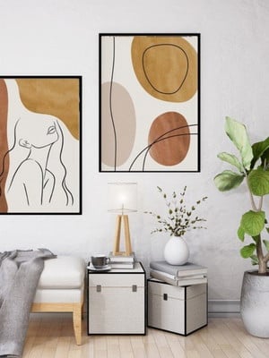 Quadros decorativos abstratos minimalistas