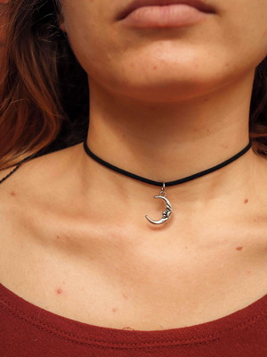 Gargantilha lua - choker lua