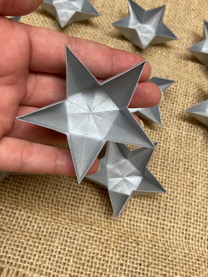 Forminha para doces em origami | estrela
